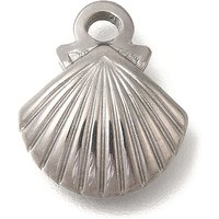 Anti-Tarnish 304 Stainless Steel Shell Shape Charm