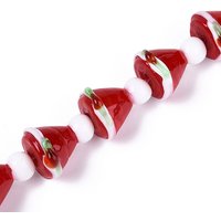 Perles Lampwork Fait Main Thème Noël avec Verre
