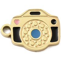 Charm en Acier Inoxydable 304 avec Émail et Plaquage en Or 18K — Breloques et pendentifs