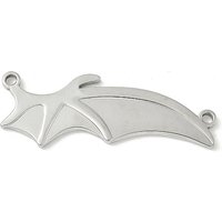 Halloween Bat Wing Charms in 304 Stainless Steel