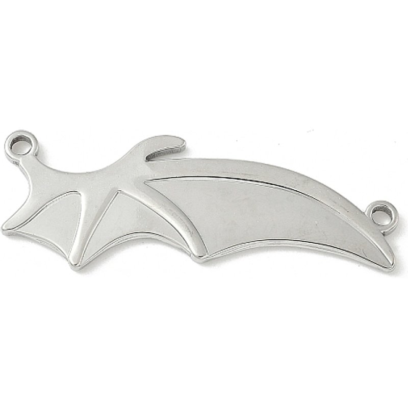 Charms de chauve-souris en acier inoxydable 304 pour Halloween — Breloques et pendentifs
