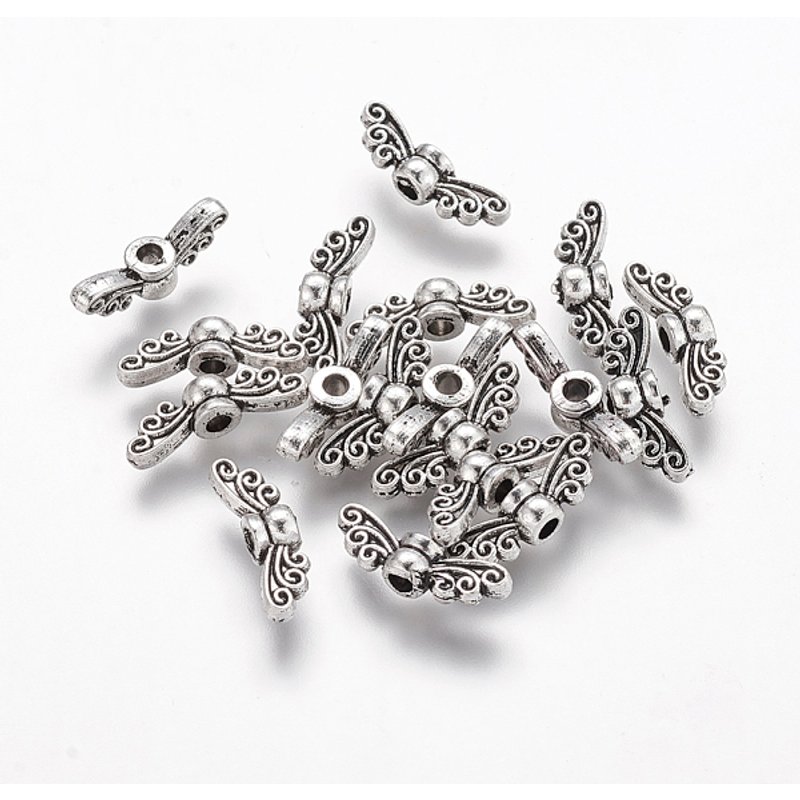 Perles en Alliage de Style Tibétain en Forme d'Aile de Fée pour Bijoux Vintage — Perles à bijoux