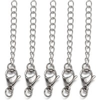 304 Stainless Steel Chain Extender, Tarnish Resistant, 65-70mm