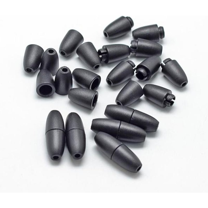Fermoirs en plastique à rupture pour colliers de dentition en silicone — Accessoires pour bijoux