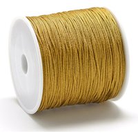 Nylon Thread Chinese Knotting Cord Camel 0.8mm 109.36 Yards