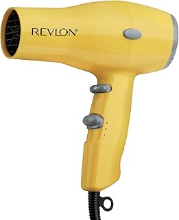 hair dryer: Revlon 1875W Compact and Lightweight Hair Dryer, Generation II