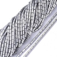 Electroplate Glass Beads Strands, Platinum Plated, 75pcs, 14.17 inch — Jewelry Beads