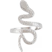 Bague large ouverte en acier inoxydable 304 serpent pour femmes — Bijoux fantaisie