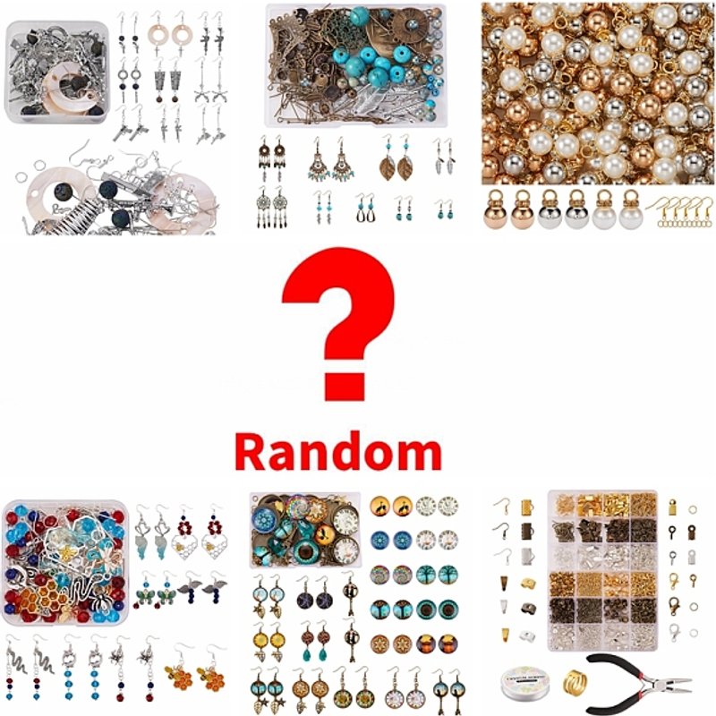 Sac Chanceux, Composants et Charms en Métal Mélangé pour Boucles d'Oreilles — Outils de création de bijoux