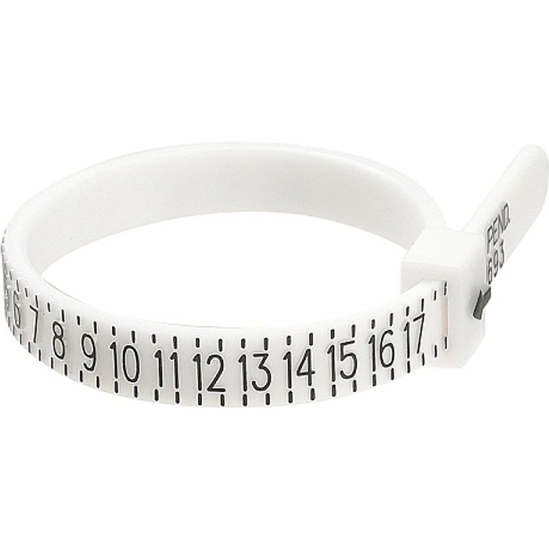 Mesureur de doigt - Mesure officielle américaine pour hommes et femmes — Outils de création de bijoux