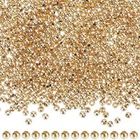 Sunnyclue 1000Pcs Perles à Crimp de 2mm en Acier Inoxydable pour Fabrication de Bijoux — Perles à bijoux