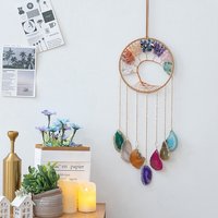 Attrape-Rêves Arbre de Vie en Gemmes Mixtes et Agate
