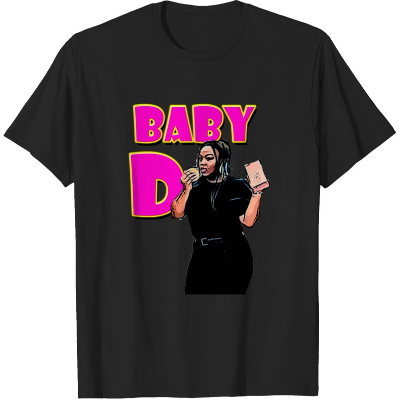 T-shirt Baby D - Friday Movie pour hommes en noir — T-shirts pour hommes