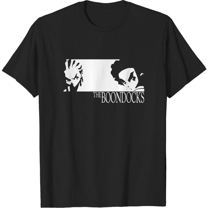 T-shirt pour hommes The Boondocks en noir — T-shirts pour hommes