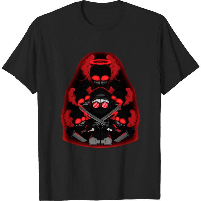 T-shirt Fnf Madness Combat Hank et Tricky Expurgation Art — T-shirts pour hommes