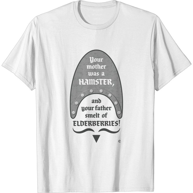 Votre mère était un hamster - T-shirt Monty Python And The Holy Grail — T-shirts pour hommes