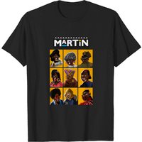 T-shirt Martin The Actor Émissions de Télévision Noires pour Hommes — T-shirts pour hommes