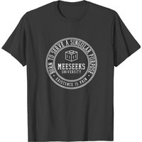 T-shirt Meeseeks University Rick And Morty pour hommes — T-shirts pour hommes
