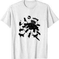 T-shirt Cat-ink Chats Noirs pour Hommes