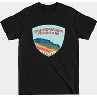 T-shirt pour hommes Grandfather Mountain en noir — T-shirts pour hommes