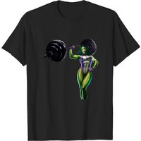 She-Green-Angry Lady - Hulk - Men's T-Shirt