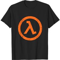 Half Life Lambda Symbol Men's T-Shirt — Mens T Shirts