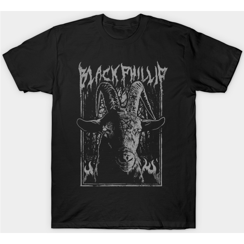 T-shirt Black Metal Phillip pour hommes