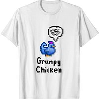T-shirt Grumpy Chicken Animal de Stardew Valley pour hommes