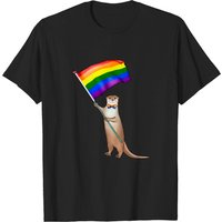 Pride Otter - Otter T-shirt pour hommes en noir