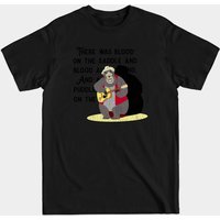 T-shirt pour hommes Big Al usé en noir — T-shirts pour hommes