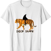 Tiger Shark Fun Design Men's T-Shirt