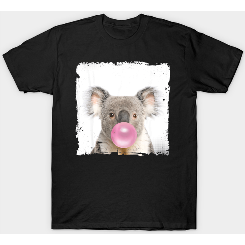 Koala Bear Chewing Gum T-Shirt — Mens T Shirts