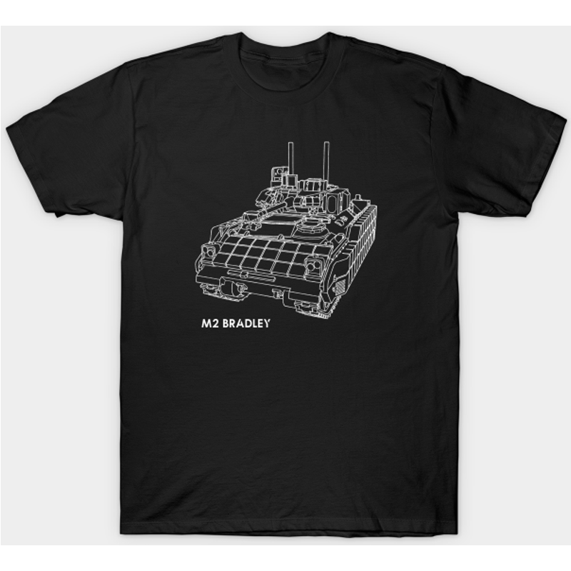 T-shirt M2 Bradley Véhicule de Combat d'Infanterie pour Hommes — T-shirts pour hommes