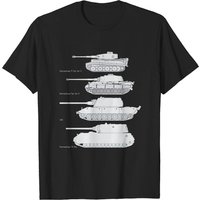 T-shirt Allemand des Tanks Lourd pour Hommes — T-shirts pour hommes
