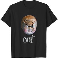 T-shirt pour hommes avec tête de poupée effrayante OOF — T-shirts pour hommes