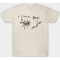 T-shirt pour hommes I Love Bugs - Noir — T-shirts pour hommes