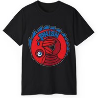 T-shirt pour hommes Phish Fish en noir