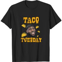 Lebron James Taco Tuesday Men's T-Shirt — Mens T Shirts
