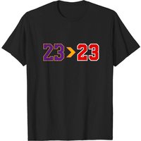 Lebron Over Jordan - T-shirt Lebron James pour hommes — T-shirts pour hommes