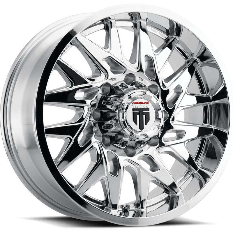 American Truxx AT184 DNA Chrome Wheels 20x9 6x135 Bolt Pattern — Wheels & Rims