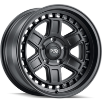Dirty Life 9308 Cage Matte Black Wheels - 17x8.5 - 6x120 -6 Offset — Wheels & Rims