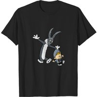 T-shirt noir pour homme Donnie Darko / Calvin Hobbes — T-shirts pour hommes