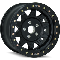 Dirty Life 9302 Roadkill Satin Black Wheels - 17x9 - 5x127 -14 Offset — Wheels & Rims