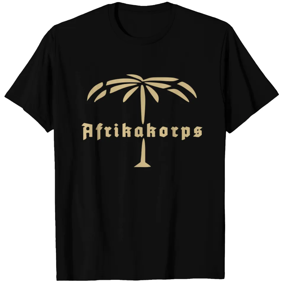 T-shirt Afrikakorps Logo WW2 Allemand pour Hommes — T-shirts pour hommes