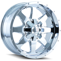 Roues Mayhem 8040 Tank Chrome - 20x9 - Motif de boulons 5x150