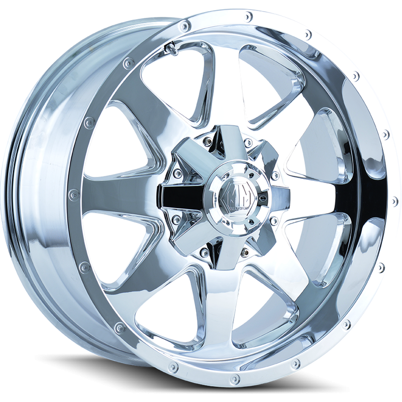 Roues Mayhem 8040 Tank Chrome - 20x9 - Motif de boulons 5x150 — Roues et jantes