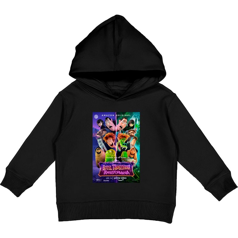 Hotel Transylvania Transformania Movie 2022 Kids Pullover Hoodie — Mens Hoodies