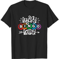 T-shirt pour hommes Lucky Bingo Lady