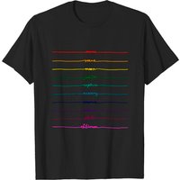 T-shirt Sailor Moon Senshi Arc-en-ciel pour hommes