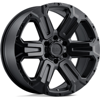 Roues Black Rhino Wanaka Noir Mat - 17x8.5 - 5x127 - 35 Offset — Roues et jantes